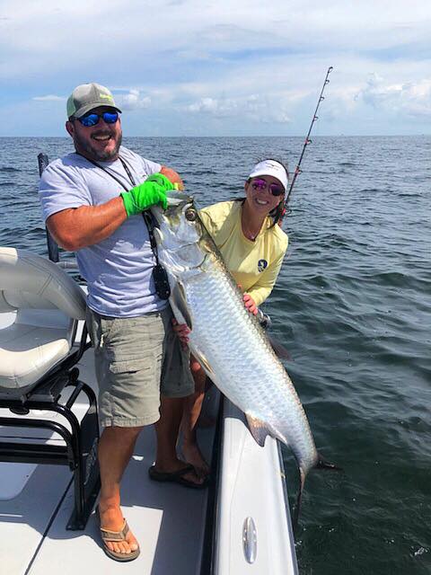 Tarpon fishing in Venice, LA